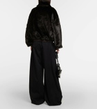 The Frankie Shop Pam faux fur bomber jacket