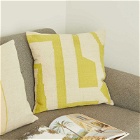The Conran Shop Lyne Cushion Cover in Chartreuse 