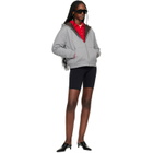 Canada Goose Brown & Gray Fuse Reversible Down Hoodie