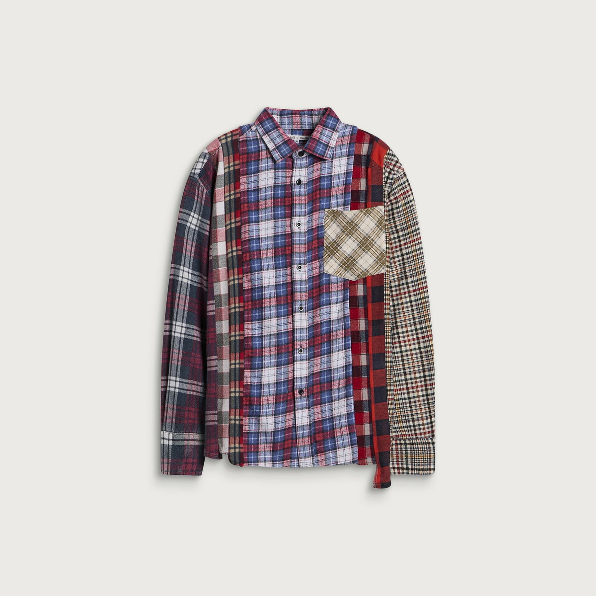 Needles Women's 7 Cut Flannel Shirt in Assorted