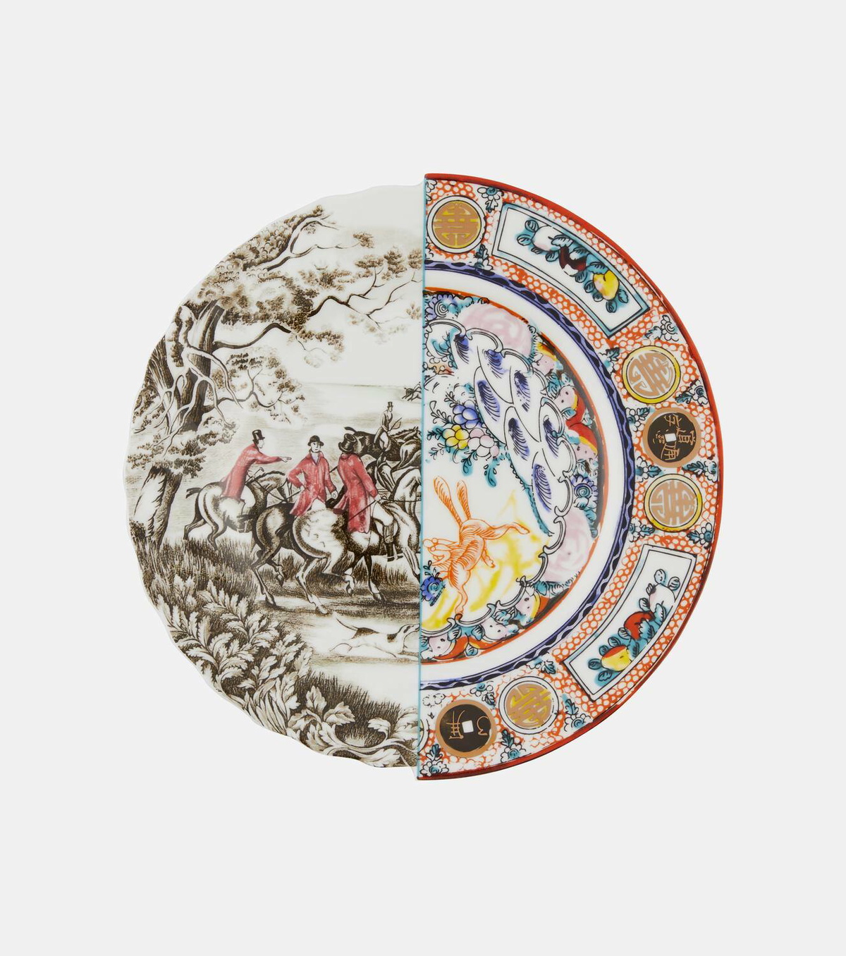 Seletti Hybrid Eusapia dinner plate