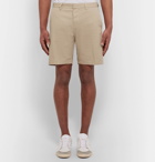 AMI - Cotton-Twill Bermuda Shorts - Beige