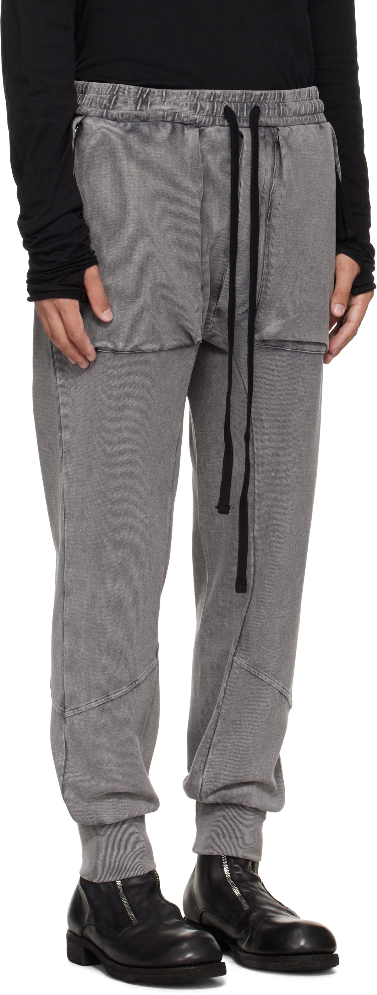 thom/krom Gray M ST 509 Cargo Pants