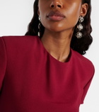 Givenchy Crystal-embellished drop earrings
