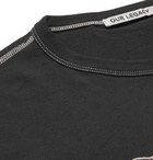 Our Legacy - New Box Appliquéd Cotton-Jersey T-Shirt - Black