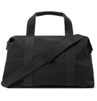 James Perse - Highland Leather-Trimmed Nylon Duffle Bag - Black