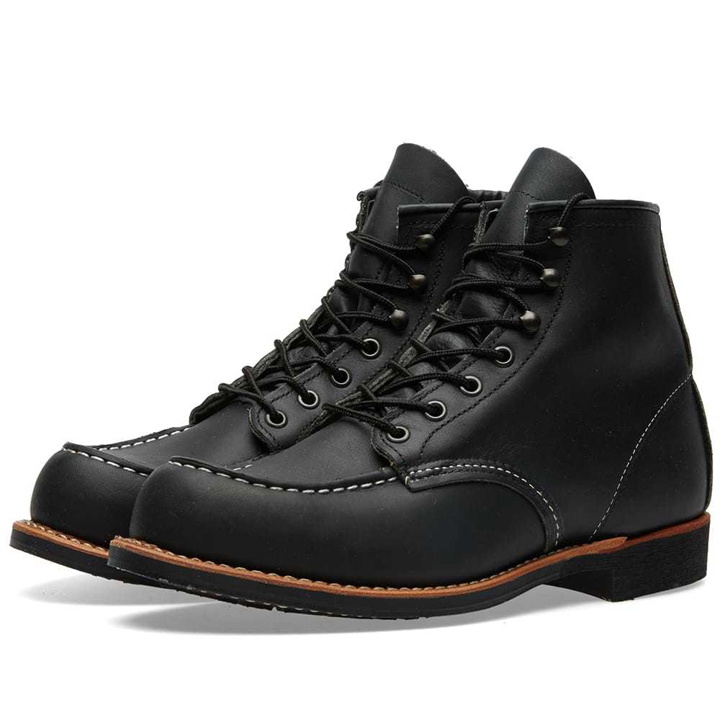 Photo: Red Wing 2964 Heritage Work Cooper Moc Toe Boot Black