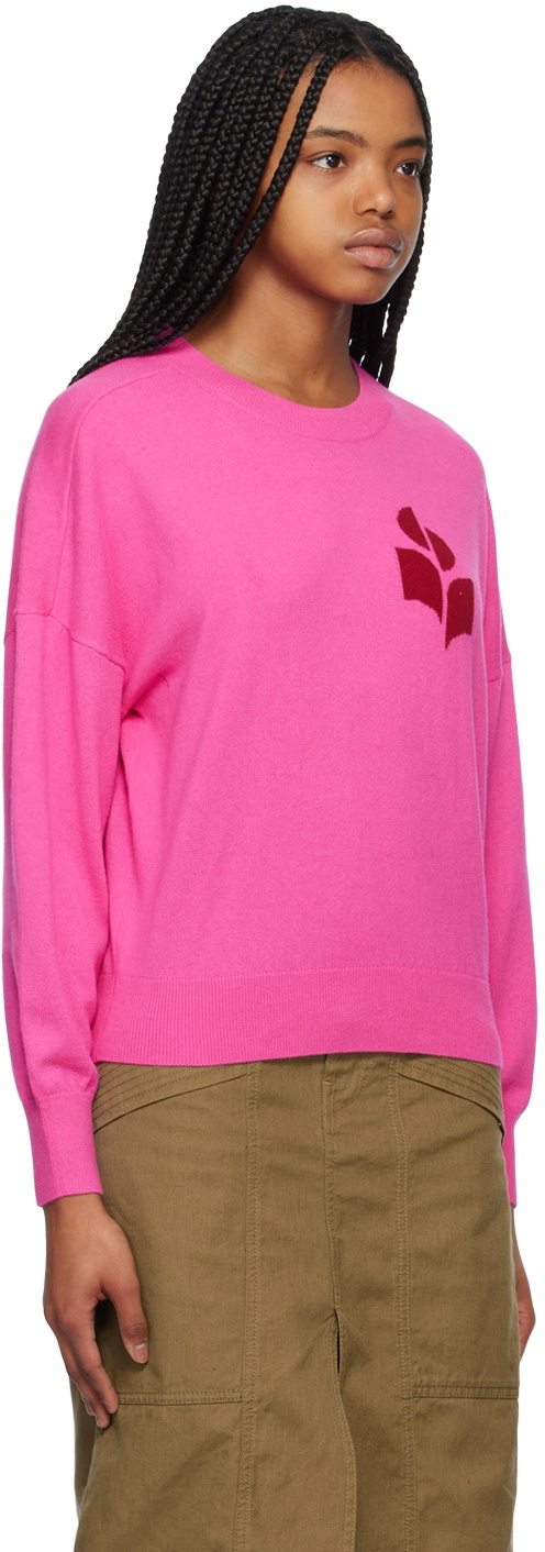 Isabel marant etoile 2025 pink sweater