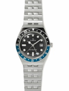 Timex - Q Timex GMT Reissue 38mm Stainless Steel Watch