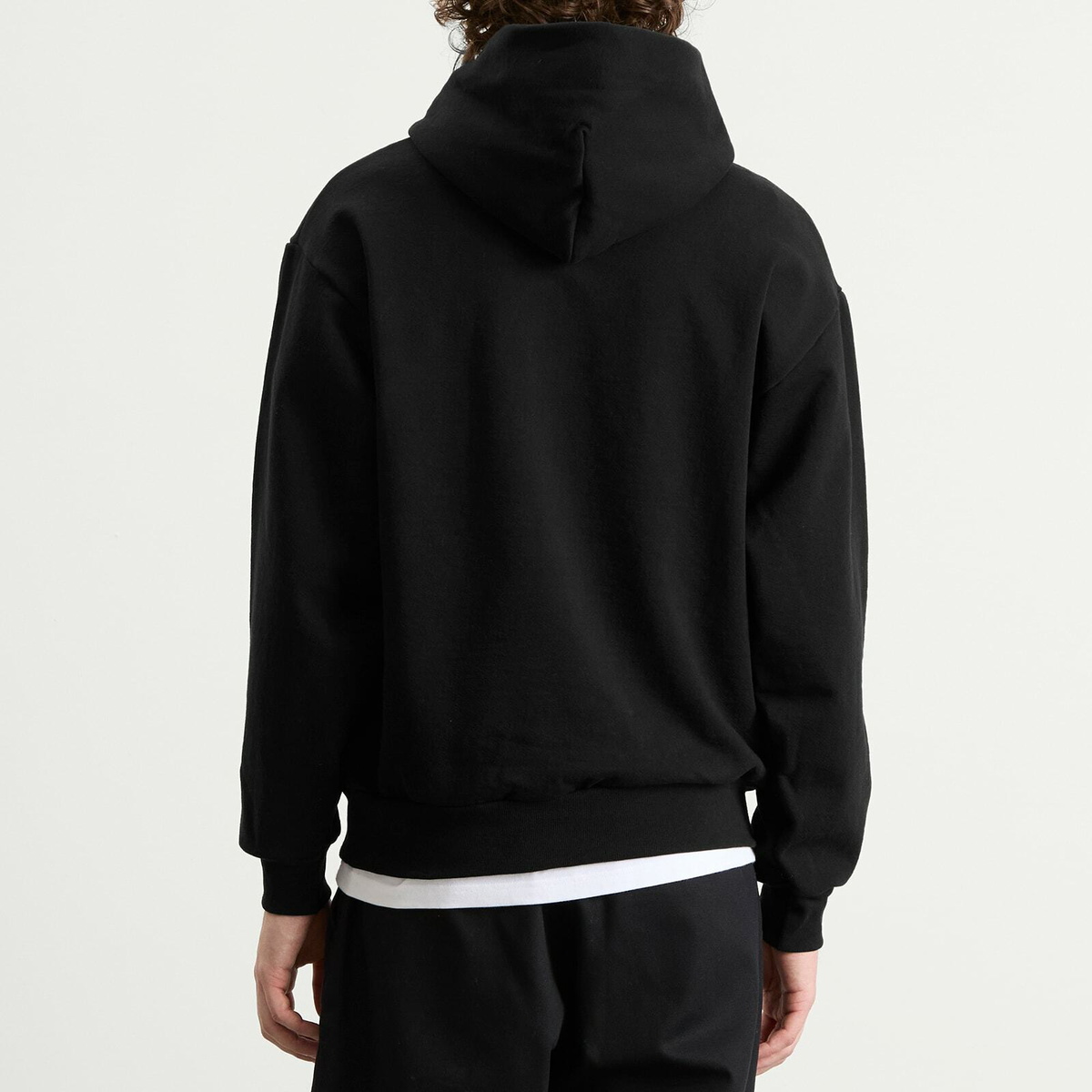 Randy's Garments Men's Randy’s Garments  Heavyweight Logo Hoodie in Black