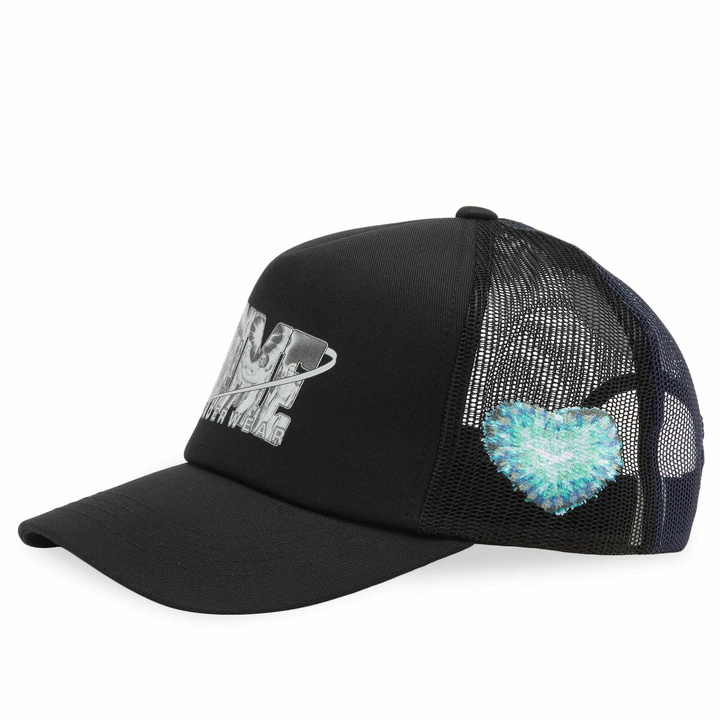 Photo: Dime Men's Cosmic Trucker Cap in Black 