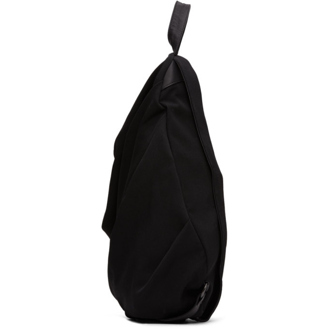 Yohji Yamamoto Black Drape Backpack Yohji Yamamoto