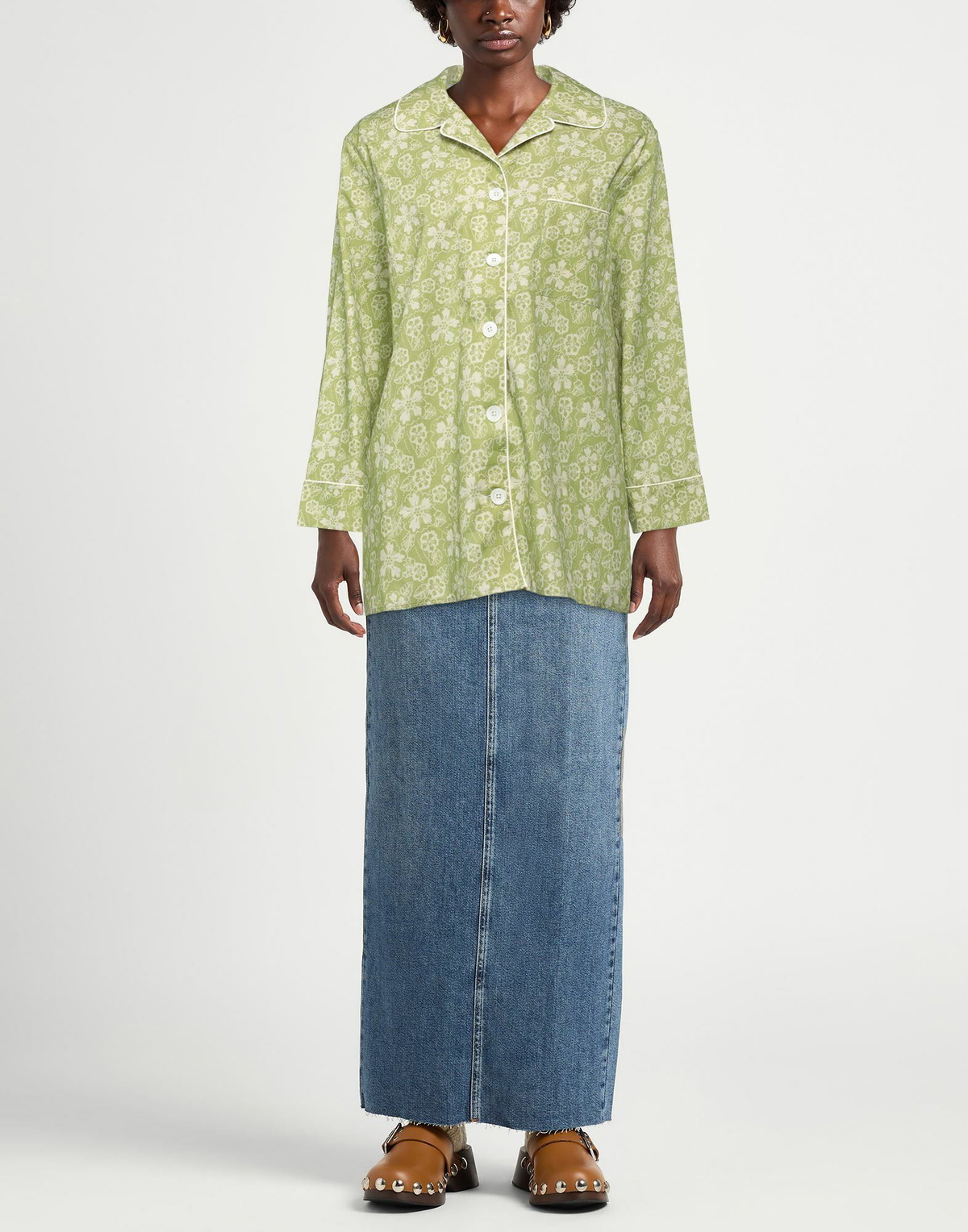 Massimo Alba Womens Shirt in Green