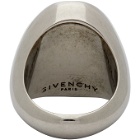 Givenchy Silver Chain Chevalier Ring