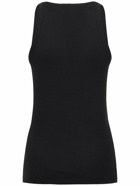 THE ATTICO - Jersey Ribbed Sleeveless Top