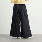 Baserange Women's Avi Silk Wool Trousers in Dama Navy