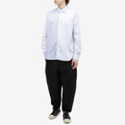 Comme des Garçons Homme Men's Multi Stripe Shirt in White/Sax/Navy