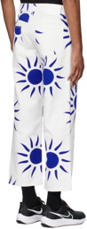 Liberal Youth Ministry White Printed Jeans