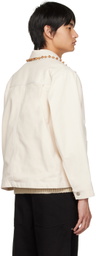 ADISH Off-White Hamam Chore Jacket