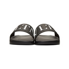 Valentino Black VLTN Pool Slides