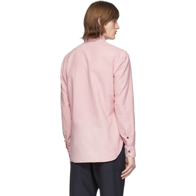 Eidos Pink Dyed Western Shirt