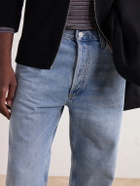 AGOLDE - 90's Straight-Leg Distressed Organic Cotton Jeans - Blue