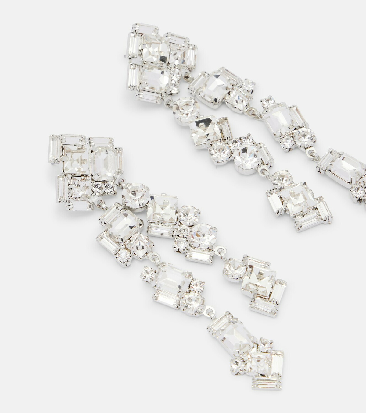 Magda Butrym Crystal-embellished drop earrings