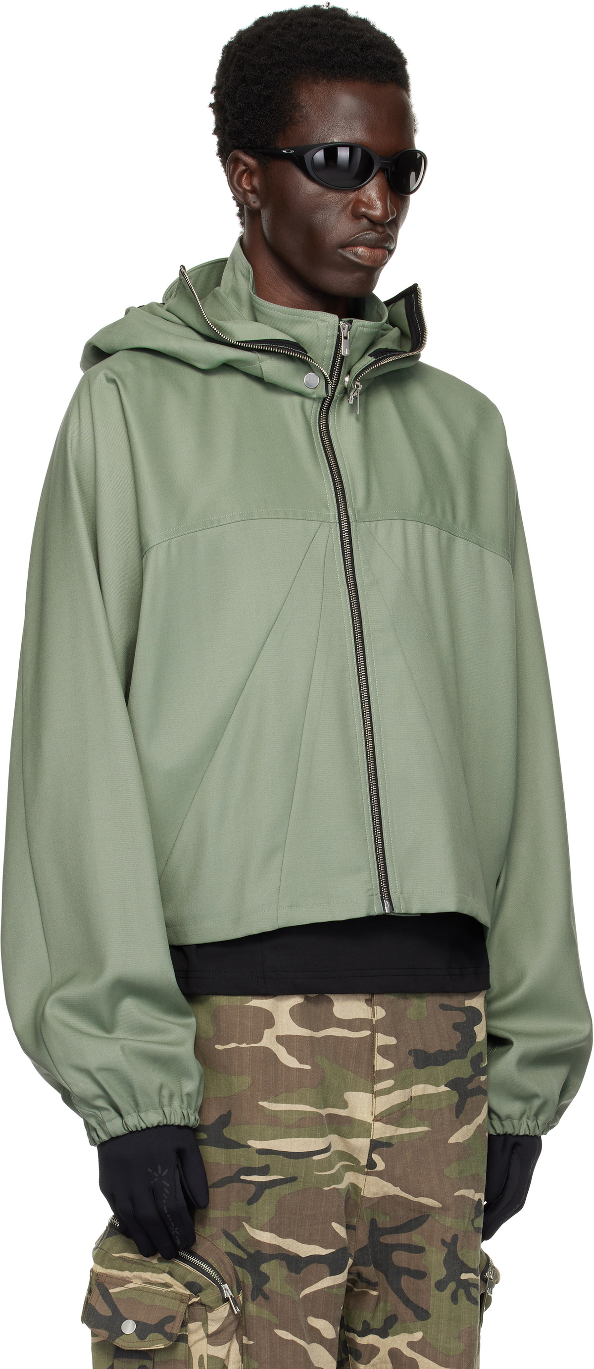 fffpostalservice hooded paracute bomber