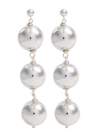 Pearl Octopuss.y Sterling Silver Sphere Drop Earrings - One Size