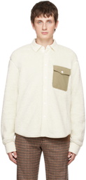 rag & bone White Waffle Backed Jacket