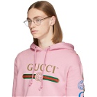 Gucci Silver and Black Stripe Glasses