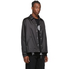 mastermind WORLD Black Chained Coach Jacket