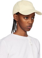 Totême Off-White Embroidered Cap