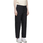 tss Reversible Navy Double-Faced Easy Trousers