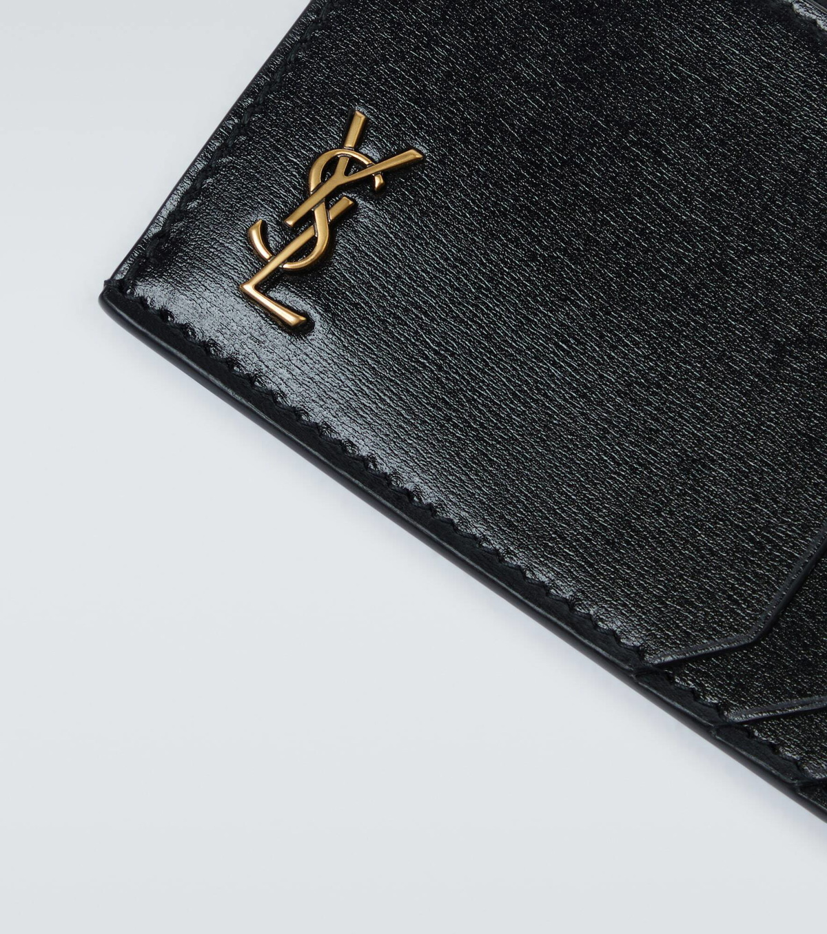 Cassandre YSL Monogram Leather Zip Card Holder