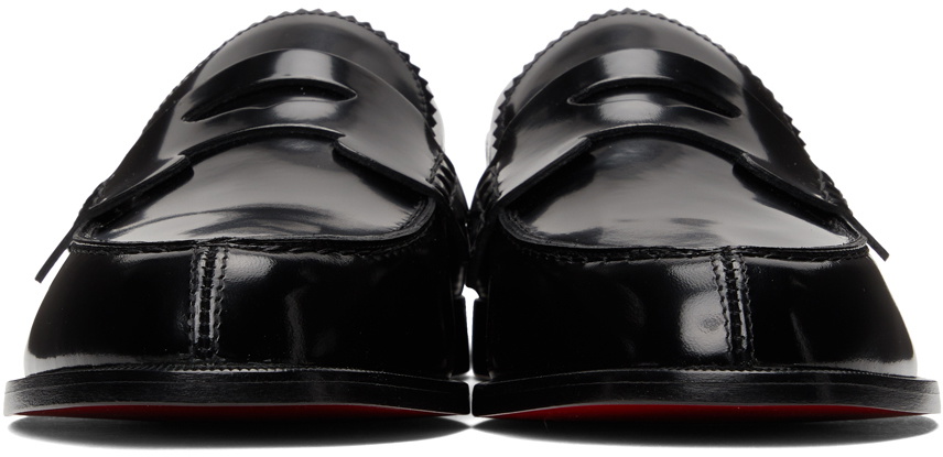 Christian Louboutin Black No Penny Loafers Christian Louboutin