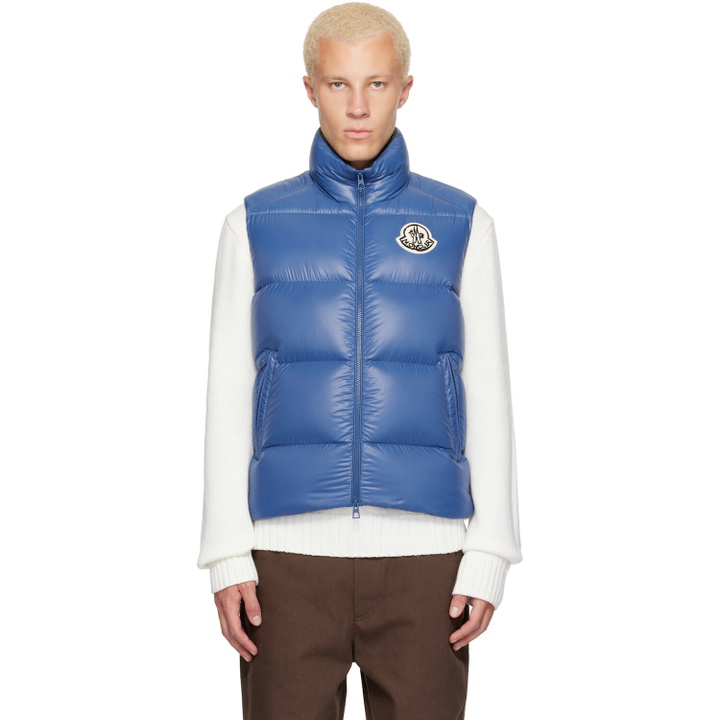 Photo: Moncler Blue Belice Down Vest