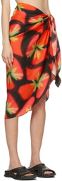 Louisa Ballou Multicolor Lightweight Sarong Skirt