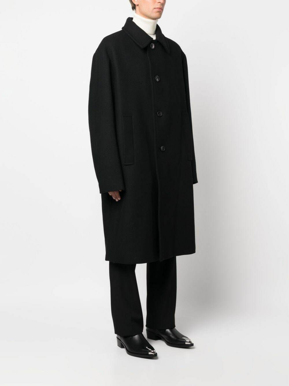 DRIES VAN NOTEN - Wool Coat Dries Van Noten