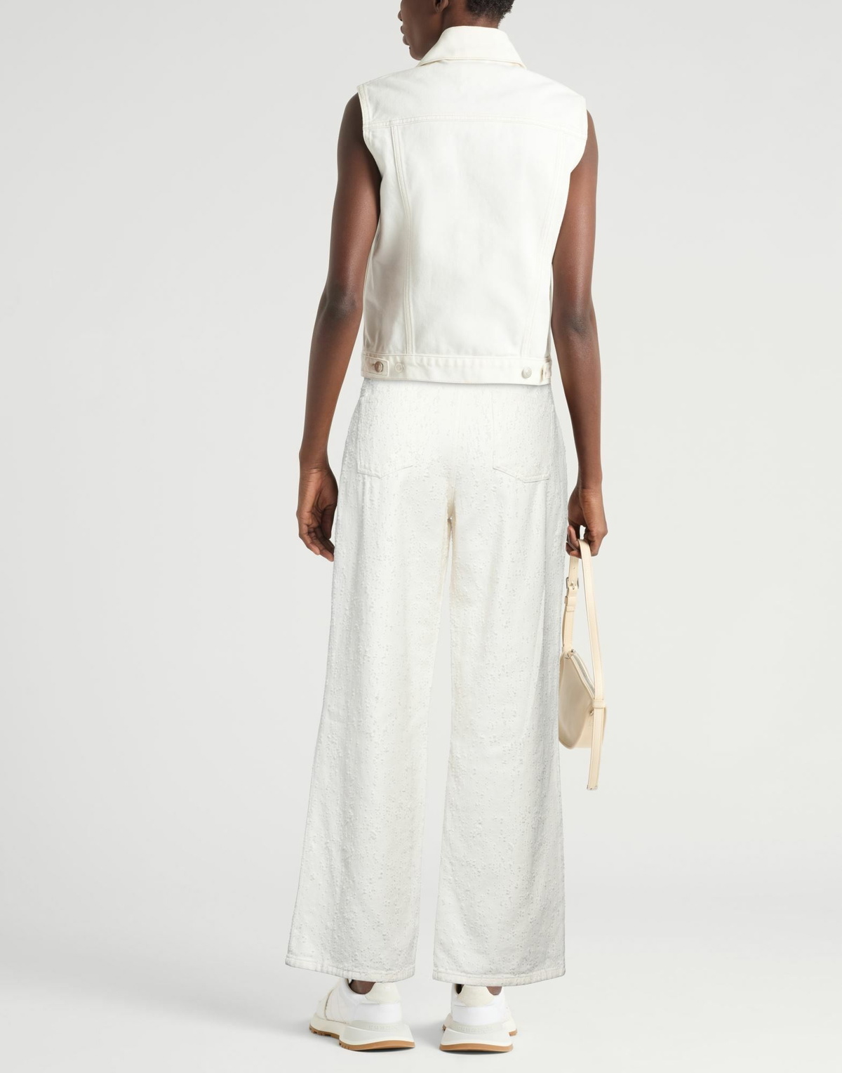 Halfboy Womens Jeans in White