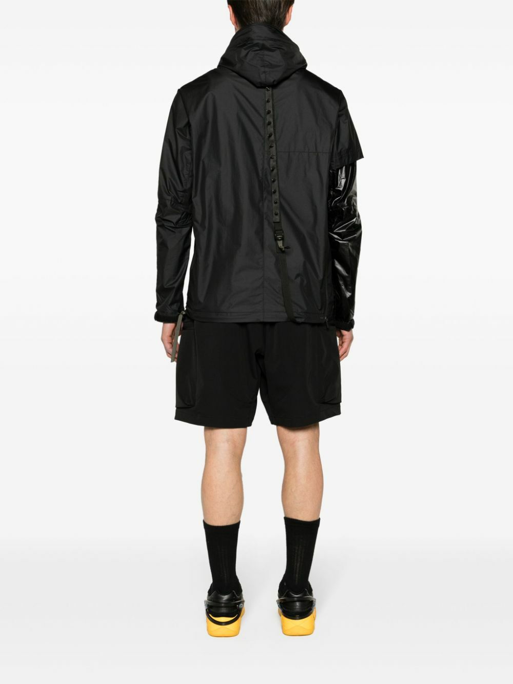 ACRONYM Black J36-WS Hooded Windbreaker