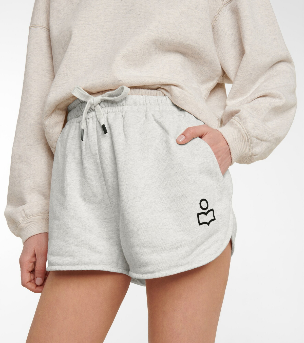 Isabel Marant - Mifikia cotton-blend jersey shorts Isabel Marant