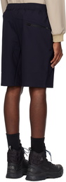 Stone Island Navy Drawstring Shorts