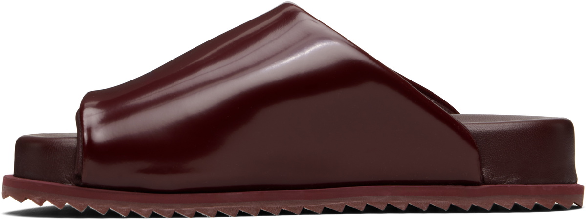 YUME YUME Burgundy Finn Slides