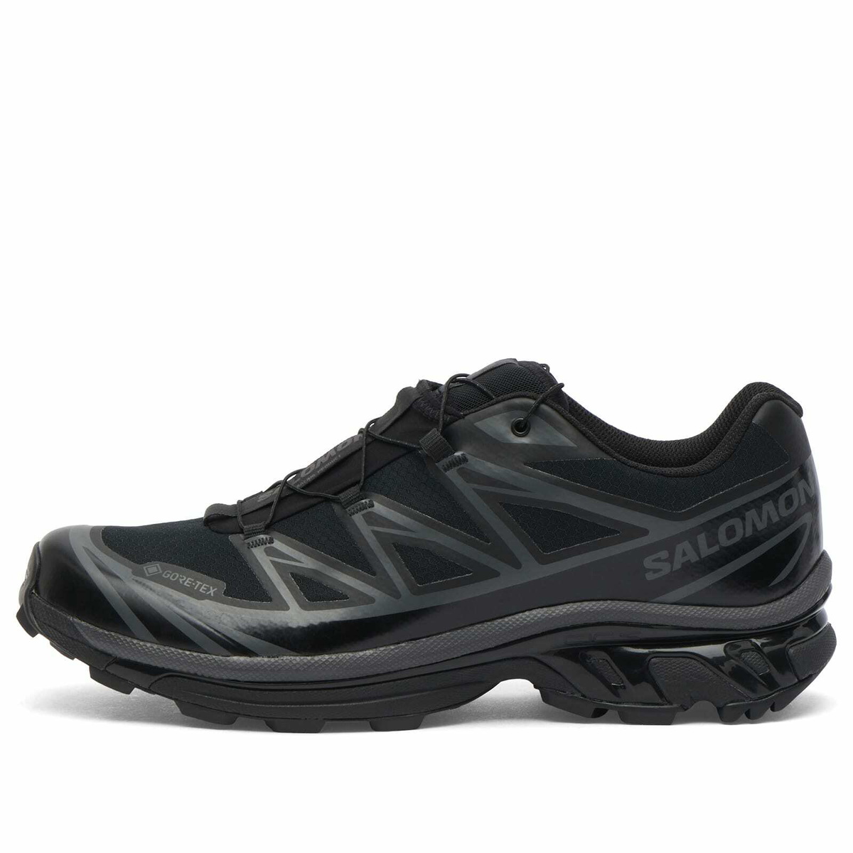 Salomon XT-6 Gore-tex Sneaker in Black/Asphalt
