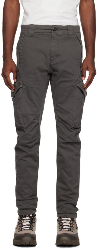 Photo: C.P. Company Gray Ergonomic Cargo Pants