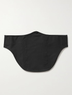 WTAPS - FaceHugger Convertible Logo-Appliquéd SUPPLEX Shell Cap and Mask - Black