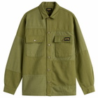 Stan Ray Men's CPO Shirt in Olive Poplin/Sateen