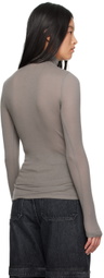 AGOLDE Gray Pascale Turtleneck