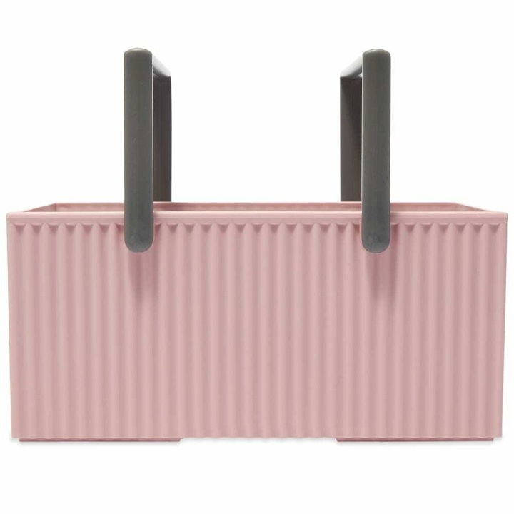 Photo: Hachiman Omnioffre Stacking Storage Box - Large in Pink/Grey